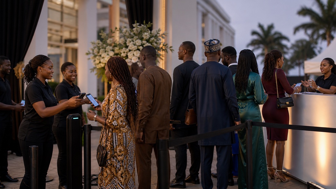 Event-Day Check-in in Nigeria: QR Tickets, Staffing and Backup Plans